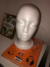 Soporte práctico de espuma para pelucas para cabezas de maniquí, soporte de exhibición para gafas, modelo de cabeza de peluca, envío directo, con soporte para peluca