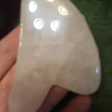 Rosa Natural Jade rodillo de la cara de masaje Gua Sha Placa de piedra de cristal de Jade masajeador de cuerpo Facial ojo rascar acupuntura Estiramiento Facial