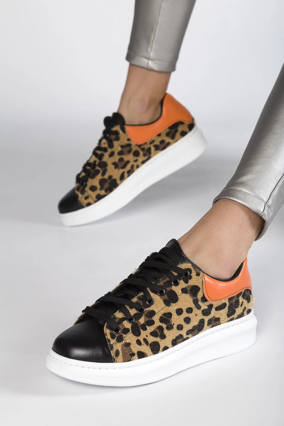 SOHO/Женские Модные леопардовые кроссовки Женская дышащая Вулканизированная