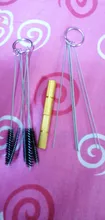 Juego de boquilla de pulverización para limpieza, Kit de herramientas de reparación, aguja y cepillo, limpiador de tatuajes, accesorios MP789, 1 Set