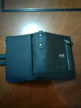 Broen-billeteras de cuero genuino para hombre, cartera masculina clásica de alta calidad, con cremallera, a la moda, 2020