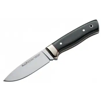 KODIAK-10M survival knife tooth with 10 cm MoVa stainless steel blade and 11 MiCard black grip cm.
KODIAK-10M survival knife tooth with 10 cm MoVa stainless steel blade and 11 MiCard black grip cm.