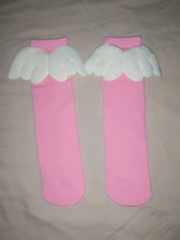 Angelwing-Calcetines de algodón hasta la rodilla para niñas pequeñas, medias cortas de Color sólido caramelo para verano y otoño