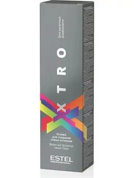 EX/NC Основа для создания новых оттенков XTRO Прозрачный, 100 мл
EX/NC Основа для создания новых оттенков XTRO Прозрачный, 100 мл