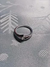 Anillo de piedra de circón redondo y pequeño para mujer, joyería de boda de Color plata Vintage, anillos de compromiso de cristal para mujer