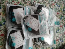 Mascarillas FFP2 de colores para adultos, máscara de tejido negro KN95, 5 capas, respirador con filtro FFP3