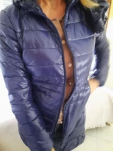 Chaquetas de pato con capucha para mujer, abrigo de invierno de talla grande, ultraligero, con capucha, Parkas portátiles, Abrigo acolchado de plumas largas, 6XL 7XL