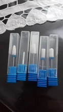 Juego de brocas de carburo de cerámica para uñas, cortador de fresado para aparatos de manicura, limas de uñas, herramientas para uñas de Gel, 5/6/7 Uds.