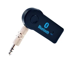 Hippcron-transmisor Bluetooth 5,0, adaptador con conector de Audio de 3,5mm, inalámbrico, manos libres, receptor para auriculares AUX para coche
