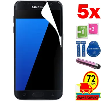 5x Protector It is Screen Sheet Film for for Samsung GALAXY S7 G930F (NOT It is TEMPERED GLASS GLASS) PEN
5x Protector It is Screen Sheet Film for for Samsung GALAXY S7 G930F (NOT It is TEMPERED GLASS GLASS) PEN