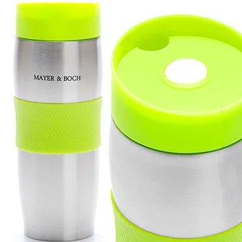 Thermal mug green 380 ml stainless steel. Mayer & Boch 26631
Thermal mug green 380 ml stainless steel. Mayer & Boch 26631