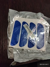 4 unids/juego de cinta de advertencia de coche tiras reflectantes de marca de seguridad pegatinas reflectantes para coche, pegatina para cejas de rueda de puerta