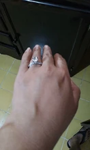 Encanto repleto de circonita anillo de compromiso de cristal de las señoras de moda anillo de nuevo 2020