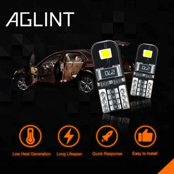 2 x LED T10 Car Interior Light Bulb W5W 12V Error Free Canbus 2SMD 2835 W5W 2825 194 168 174 Car Light Side Doors Parking Marker 
2 x LED T10 Car Interior Light Bulb W5W 12V Error Free Canbus 2SMD 2835 W5W 2825 194 168 174 Car Light Side Doors Parking Marker