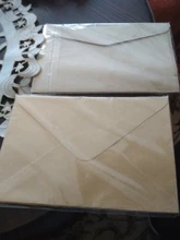 10 unids/lote en blanco sobre de papel Kraft para boda fiesta mensaje tarjeta postal bolsa de tarjetas rojo Retro sobres