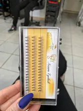 QSTY de 60 uds maquillaje profesional cúmulo Individual pestañas injerto falsas pestañas con envío gratis