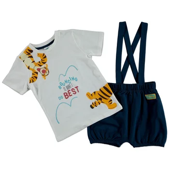 ebebek Disney Summer Baby Boy Winnie The Pooh Short Dungarees T-shirt Set 
ebebek Disney Summer Baby Boy Winnie The Pooh Short Dungarees T-shirt Set