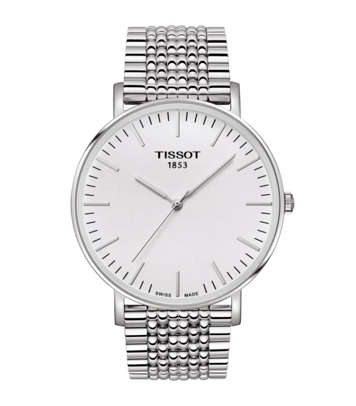 Фото Tissot часы человек каждый раз большие 42 мм Т-Классические кварцевые стали