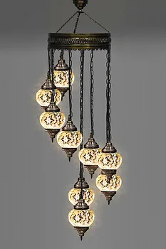 9 Ball White Housewares, mosaic lamp, turkish mosaic lamp, Lighting, Chandelier, glass mosaic lamp, Hanging lamp,
9 Ball White Housewares, mosaic lamp, turkish mosaic lamp, Lighting, Chandelier, glass mosaic lamp, Hanging lamp,