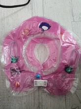 Anillo de cuello para bebé, accesorios de natación, tubo de seguridad infantil, flotador circular para baño, boya inflable para recién nacido
