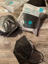 Mascarilla Facial FFP2 KN95 para adultos, máscara lavable, antipolvo, negra, con filtro de 5 capas, 2021