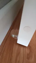 Tope de puerta acrílico para el hogar y la Oficina, soporte de puerta autoadhesivo transparente, sin necesidad de perforar, Tope de puerta, protección de paredes, muebles, 1 Uds.