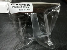 SINAIRSOFT-mira de Paintball para caza táctica, lente de visión de punto rojo y verde, cubierta de protección transparente, 551/552