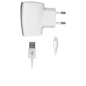 Charger and cable USB / Lightning for iPhone 5/5S - BiancoCELLULAR LINE25.43
Charger and cable USB / Lightning for iPhone 5/5S - BiancoCELLULAR LINE25.43