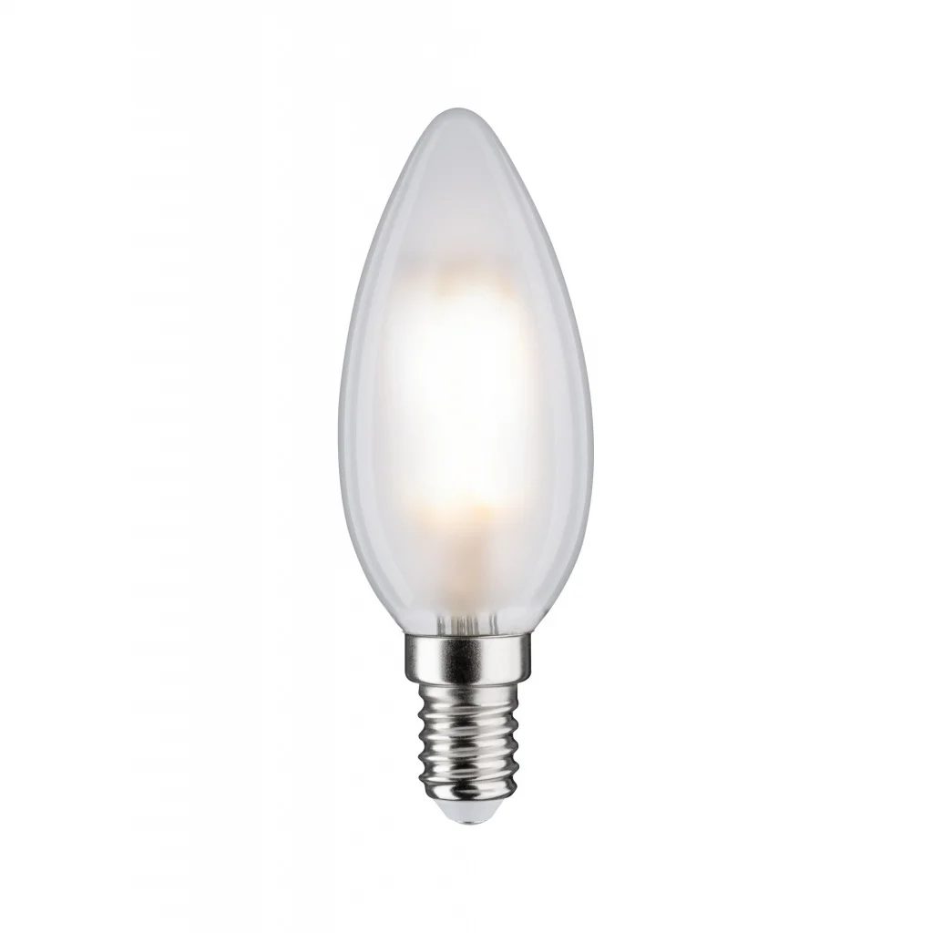 28727 Светодиодная лампа Свеча 5 Вт E14 Белый матовый Нейтральный белы | Лампы и