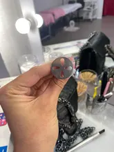 HYTOOS-disco de acero inoxidable para papel de lijado de 25mm, brocas de disco de Metal de 3/32 pulgadas, accesorios de uñas