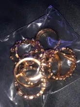 Tocona 10 unids/set flores rosa anillo de oro conjuntos para los hombres y las mujeres encanto estrella hueco geométrico serpiente joyería Bohemia regalo 15840