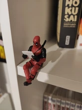 Posture-Model Doll-Decoration Figurine Sitting X-Men Anime Mini Disney Marvel Deadpool 2