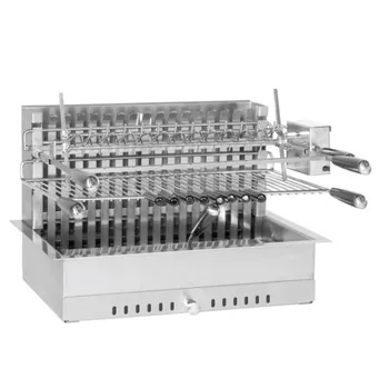 Built-in grill in stainless steel 918.66 with electric rotisserie spit Forge Adour
Built-in grill in stainless steel 918.66 with electric rotisserie spit Forge Adour