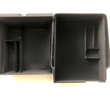 Caja de almacenamiento de reposabrazos Central para coche Tesla modelo 3 2021, accesorios, consola Central, contenedores Organizadores de flocado