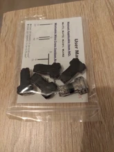 Abrazadera de cable de conector rápido, bloque de terminales de 2 vías, fácil de instalar para tira led, 2 pines, dc/ac, 300v, 10a, 18-22awg, sin soldadura y sin tornillos, 5 uds.