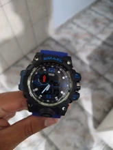 Marca SMAEL de los hombres de moda impermeable cronómetro reloj de cuarzo analógico de deporte para hombre relojes casuales reloj Digital hombre Relogio Masculino