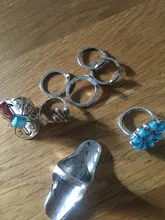 Tocona-Conjunto de 9 anillos bohemios con diseño de Luna y flecha para mujer, Color plata antigua, conjunto de anillos de girasol para mujer, joyería de talla 3304