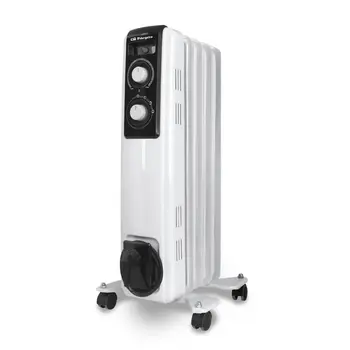 ORBEGOZO oil radiator RF1000 5 elements 1000w
ORBEGOZO oil radiator RF1000 5 elements 1000w