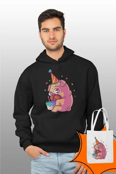 Angemiel Wear Pug Black Male Hooded Sweatshirt Bags Kombin
Angemiel Wear Pug Black Male Hooded Sweatshirt Bags Kombin