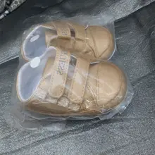 Zapatillas de suela blanda para bebé recién nacido, zapatos para niño de 1 año, calzado para niño pequeño, zapatos de cuna de cuero para niño, regalo para muñeca