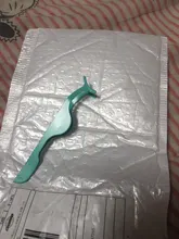 Mikiwi-Pinzas para pestañas falsas en forma de T, aplicador de pestañas postizas, rizador de extensiones, pinza auxiliar, herramienta de maquillaje