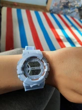 Relojes deportivos militares para niños, de pulsera electrónico, resistente al agua, LED, Digital, para niños y niñas