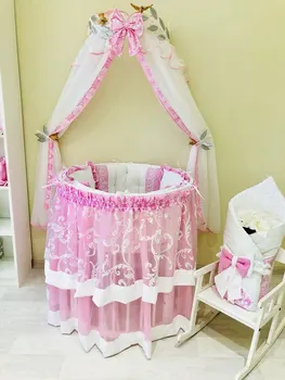 Комплект в круглую/овальную кроватку "Диана-2" Комплекты в круглую/овальную кроватку
Комплект в круглую/овальную кроватку "Диана-2" Комплекты в круглую/овальную кроватку