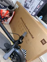 MIJIA-Patinete eléctrico Mi Essential Lite para adultos, Scooter inteligente, Mini, plegable, 20 km/h