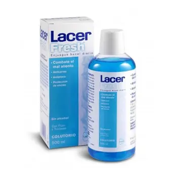 Lacer Fresh Mouthwash 500ml + Gift
Lacer Fresh Mouthwash 500ml + Gift