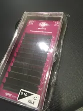 Abonnie-Extensión de pestañas, Cilio Individual de visón sintético Natural, 0,05-0,25mm, rizado B/C/D, maquillaje de belleza de 8-17mm