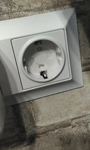 Enchufe de alimentación de la UE para niños y bebés, Protector de seguridad para niños, clavijas antidescargas eléctricas, 10 Uds.