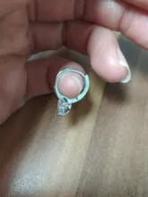 ANENJERY de Plata de Ley 925 de circón brillante geométrico pequeño aro pendientes para las Mujeres Nuevo versátil accesorios oído S-E1441