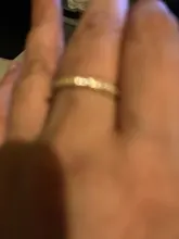 Anillo de boda de cristal de circonia cúbica Micro pavé para mujer, sortija de apilamiento eterno, banda de aniversario de oro rosa de 1,0mm