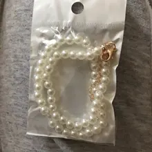 Collar de perlas Vintage para mujer, cadena elegante, accesorios Retro, combina con todo, de estilo urbano